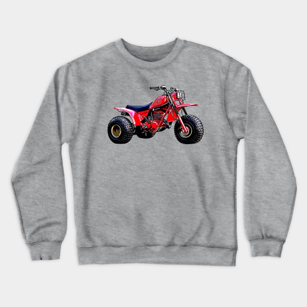 1981 ATC 250R Crewneck Sweatshirt by AdorableBadassRacing